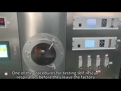 فيديو اختبار جهاز التنفس للإنقاذ الذاتي