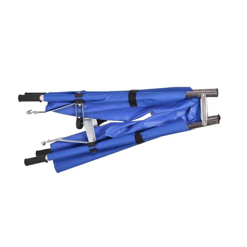 Aluminum stretcher two folding stretcher high load