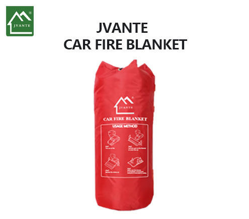 High Silica White JAT-303 Fire Fighting Blanket 0.6 Thickness Fiberglass Vehicle Fire Blanket Welding High Visibility Protection
