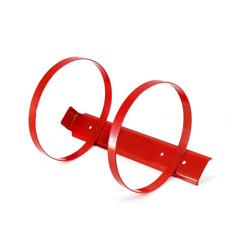 Fire Extinguisher Hanger Fire Extinguisher Fixing Bracket 2, 3, 4, 5, 8kg Portable Dry Powder Fire Extinguisher Double Hanger High Load-Bearing Capacity