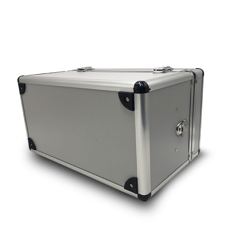 Aluminum Alloy Family First Aid Kit 2-Layer Medical Storage Box for Home Emergency