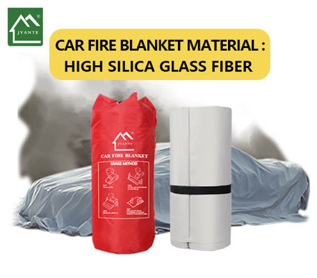 0.6mm سمك مكافحة الحرائق الطارئة بطانية للمناطق السكنية